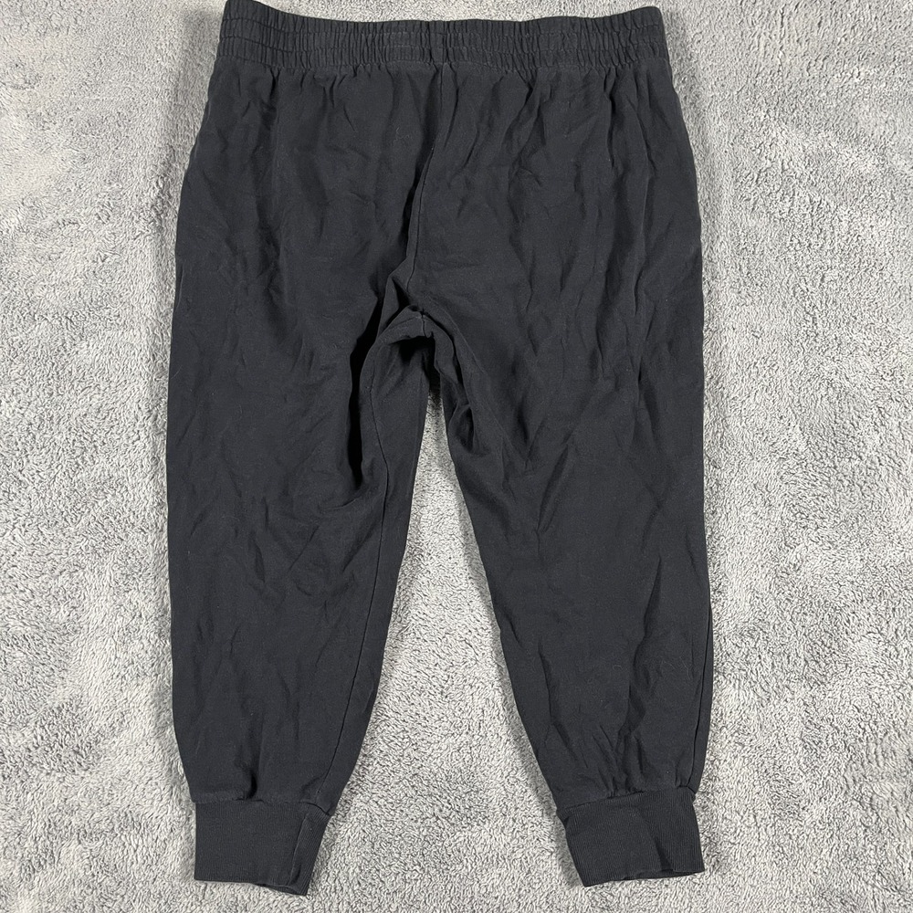 Under Armour Sweatpants Women 2X Black Fleece Lined Drawstring Waist - Picture 2 of 9